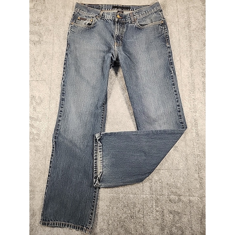 Calvin Klein Jeans Mens 34x30 Blue Demin Bootcut USA